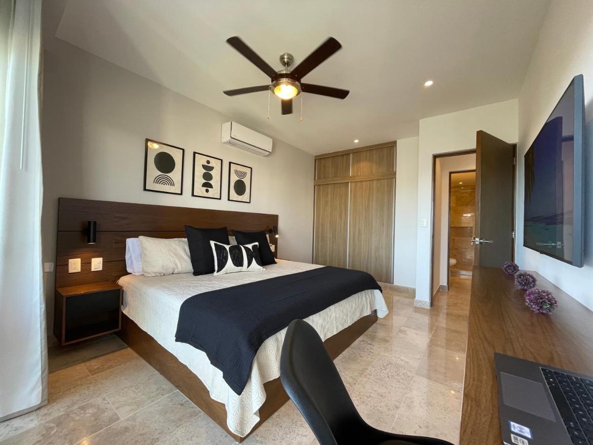 New & Equipped Apartment Steps From The Beach With Pool Jacuzzi By Yeah Плая дел Кармен Екстериор снимка