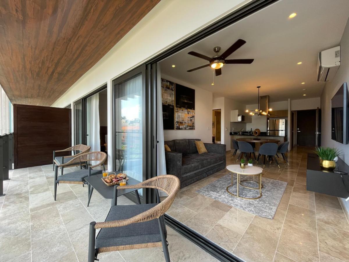 New & Equipped Apartment Steps From The Beach With Pool Jacuzzi By Yeah Плая дел Кармен Екстериор снимка