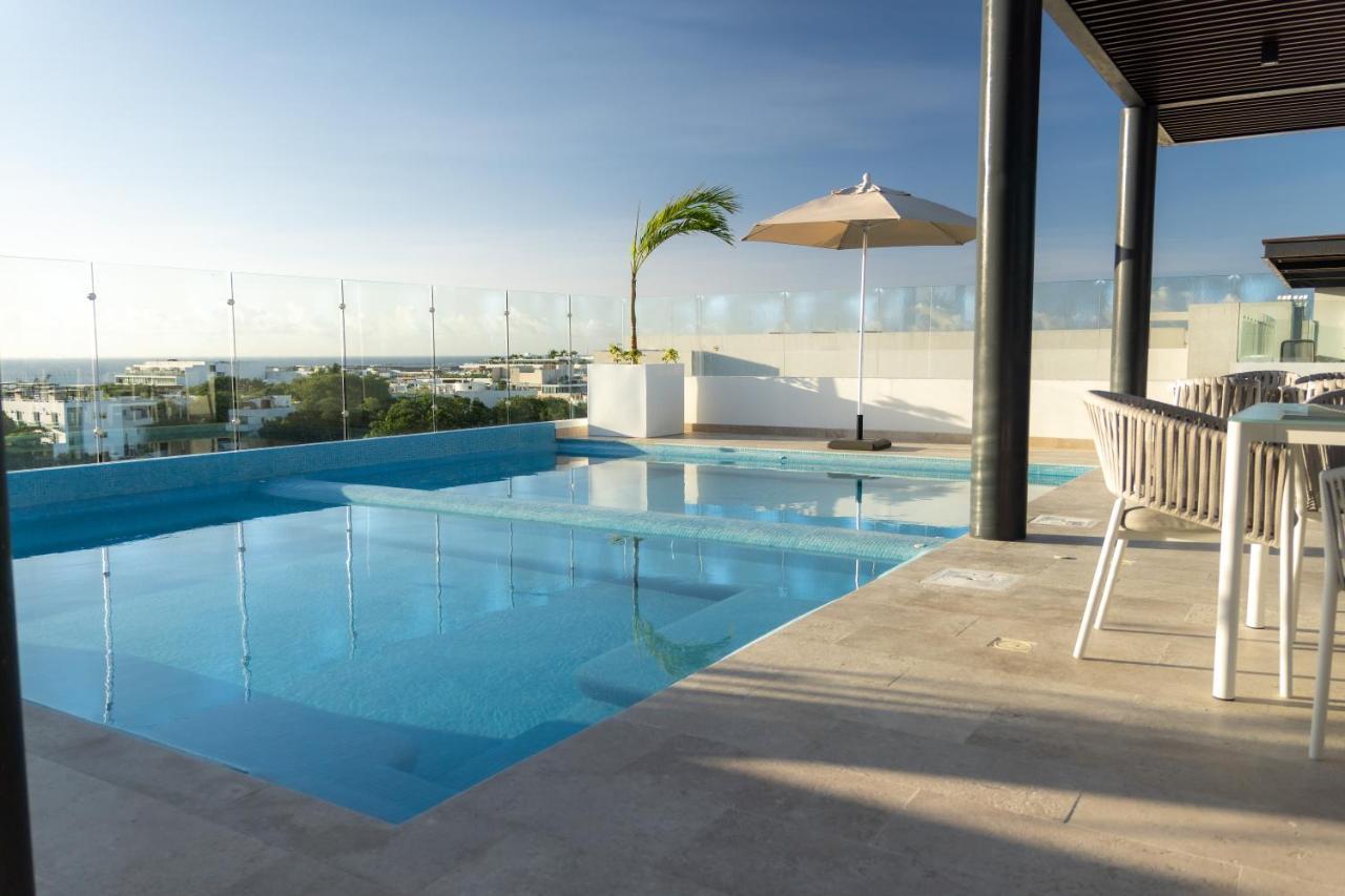 New & Equipped Apartment Steps From The Beach With Pool Jacuzzi By Yeah Плая дел Кармен Екстериор снимка